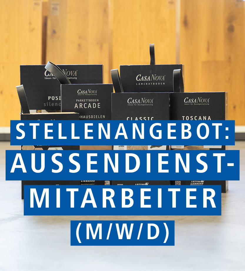 Stellenangebot Außendienstmitarbeiter